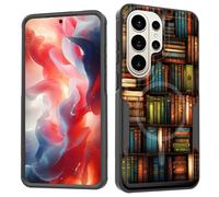 ZQLPLZR Magnetic for Galaxy S26 Ultra Case,[Compatible with MagSafe] [Military Grade Drop Protection] Heavy Duty Shockproof Phone Case for Samsung Galaxy S26 Ultra 6.9",Vintage Bookshelf