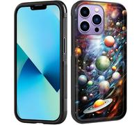 ZQLPLZR Magnetic for iPhone 15 Pro Max Case,[Compatible with MagSafe] [Military Grade Drop Protection] Heavy Duty Shockproof Phone Case for iPhone 15 Pro Max 6.7'',Outer Space Planet