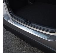 ZQMALL Stainless Steel Car Trunk Kick Plates Tread Plate Sill,For Toyota Yaris 2013-2020 Rear Bumper Protector Scratch GuardCar Styling Accessories,A
