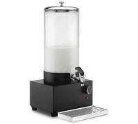 ZQNDFAC Water Dispenser 7L/237OZ Large Capacity Beer Dispenser, Tabletop Drink Dispenser with Faucet, Refrigerated Beer Machine, Clear Beverage Dispenser Beverage Column