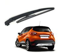 ZQQKX Car Rear Windshield Wiper Arm for Renault Captur, Back Wiper Arm Blade Set Rubber Cleaning Window Replacements Parts