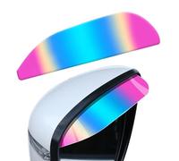 ZQRHHWINY 2Pcs Car Side Mirror Rain Guard, for Audi A3 A4 A5 A6 A4L A6L Q3 Q5 Smoke Guard Rear View Mirror Protector Car Side Mirror Rain Snow Protectors Accessories