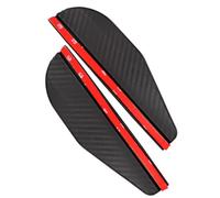 ZQRHHWINY 2Pcs Car Side Mirror Rain Guard, for Ford Transit Custom 2018-2022 2023 Smoke Guard Rear View Mirror Protector Car Side Mirror Rain Snow Protectors Accessories,A