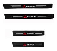 ZQRHHWINY 4pcs Car Door Sill Protector Strips, for Mitsubishi L200 Ⅴ Club Cab 2015-2023 Automobile Threshold Decoration Strip Anti-Trampling Protection Decorative Strips