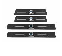 ZQRHHWINY 4pcs Car Door Sill Protector Strips, for Volvo XC90 C30 V40 V60 V90 Automobile Threshold Decoration Strip Anti-Trampling Protection Decorative Strips