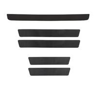 ZQRHHWINY 5 pcs Car Door Sill Protector Strips, for Benz CLA 2014-2023 Automobile Threshold Decoration Strip Anti-Trampling Protection Decorative Strips