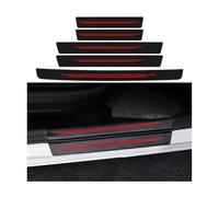 ZQRHHWINY 5 pcs Car Door Sill Protector Strips, for Mitsubishi ASX Pajero sport Outlander Automobile Threshold Decoration Strip Anti-Trampling Protection Decorative Strips,B