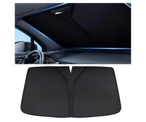 ZQRHHWINY For Toyota Yaris/Toyota RAV4/Toyota Hilux Car Windscreen Sunshade, Front Window Sun Visor, UV Ray Protection & Heat Insulation, Blackout Opaque Easy Installation