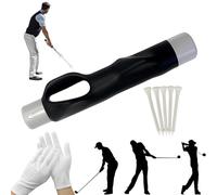 ZQSFPK 1piece golf training grip,Golf Grip Trainer - Professional Swing Training Aid for Muscle Memory & Accuracy, Correct Golf Club Grips for Beginners, Men, Women, Kids | Left & Right Handed