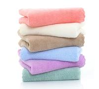 ZQSFPK Flannels Face Cloth Pack 6, 10x10inch Face Flannel, Soft and Comfortable to Touch, Burp Rag for a Baby, Wash Rag, Hand Towel for Kitchen, and Cleaning Cloth, for Baby, Kids, Adults
