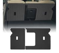 ZQULOYO Backrest Mat for Volvo XC60 Accessories 2018-2025 with Hook&Loop Rear Trunk Mat Rear Seat Back Cover Protector All Weather Anti-Slip Split Dog Liner 2 PCS