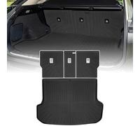 ZQULOYO Cargo Liners Backrest Mat Compatible with Lexus TX 350 500H 550H+ Accessories 2024 2025 2026 with Hook&Loop Rear Trunk Mat Rear Seat Back Cover Protector All Weather Anti-Slip Split Dog Liner