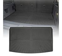 ZQULOYO Cargo Liners for Ford Expedition Max/Lincoln Navigator L Accessories 2018-2024 with Hook&Loop Rear Trunk Mat Rear Seat Back Cover Protector Backrest Mat All Weather Anti-Slip Split Dog Liner