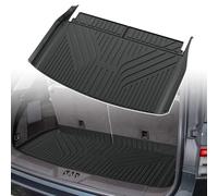 ZQULOYO Cargo Liners for Lincoln Aviator Accessories 2020-2025 with Hook&Loop Rear Trunk Mat Rear Seat Back Cover Protector Backrest Mat All Weather Anti-Slip Split Dog Liner 3 PCS
