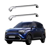 ZQWZY Car Roof Rack Rail Bars for Kia Carens Rondo 2013-2020 Aluminum Alloy Top Roof Rails 75KG/Each Load-bearing 2 Pieces,2