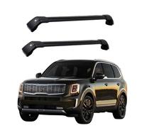 ZQWZY Car Roof Rack Rail Bars for Kia Telluride 2019 2020 2021 Aluminum Alloy Top Roof Rails 75KG/Each Load-bearing 2 Pieces,1