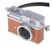 Zqxnt 1:12 Vintage Camera Model Small Collectible Figurine Supplies For Beginner Starter Art