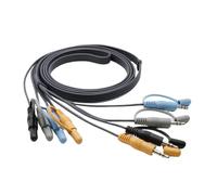 Zqxnt 1.8m/5.9ft 3-poles Audional Cable .5mm Male To .5mm Male Cord For Headphones Tablets MP3 Players And More Stereo Tablet Headphone Cable