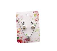 Zqxnt 100 Pieces Earring Necklace Display Card Holder Earring Necklace Earring Tags Jewelry Display Wood Jewelry Display Stand