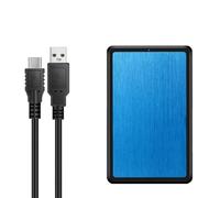 Zqxnt 2.5inch External Hard Drives Enclosure 5Gbps Transfer HDDs Case SATA3.0 2.0 Adapter Aluminum Hard Drives Box Case