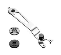 Zqxnt 2. Multi-Size Angled Grinder Wrench Set 12 Adjustable Steel Spanner with Compact Grip for Professional Workshop Use Professional Adjustable Grinder Wrench