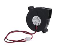 Zqxnt 2Pin For Brushless Fan 5/12/24V Cooling Blower 5015 4300R Oil Bearing Cooler For 3D Printer 0.22A Power