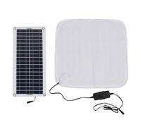 Zqxnt 3. Energy-Efficient Solar Pet Warmer Mat With External Battery Pack For Backpacking Travel Car Use Solar Propelled Pet Bed Toastier