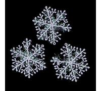 Zqxnt 3 Pcs White Snowflake Ornaments Christmas Tree Deco Festival Decortion Ball Cushion Sofa Cushion Pillow Sensory Pillows For Bedroom Decoration Cushions For Bedroom Pressure Handmade Throw