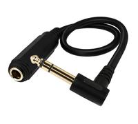 Zqxnt 30CM 6.5mm To 6.3 2 Channel Auditory Extension Line Balanced Stereo Auditory Cord For Record Studios Live Live Performances Cord