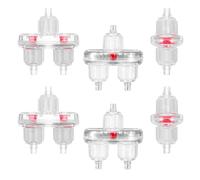 Zqxnt 6 Pieces Check Valves For Aquarium Air Pumps 3/16 Inch Tubing Unidirectional For Fish Tanks Aquarium Supplies Store Check