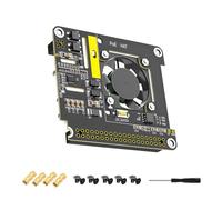 Zqxnt 802.3Af/At GPIO Expansion Board For PC Power Over Ethernet HAT PCB Adapter For Seamlessly Computer Integration POE Module RPi