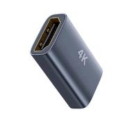 Zqxnt 8K HDTV Female To Female Adapter HDTV 2.1 Coupler 8K@60Hz/4K@120Hz Extender Adapter 8K Resolution 7680x4320 Portable Hdtv Coupler For Large Screen Splicing