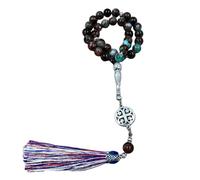Zqxnt Adjustable Rosary Beads Wristband Glass Texture Beads Wristlet Prayer Accessories Present For Fashion Lover Fashionable Spiritual Jewelry