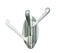Zqxnt Bath Towel Wall Hanging with 3 Arms Hooks for Coat Scarf Bag for Hat Cup Indoor Outdoor Sturdy Wall Clothes H Adhesive Towel Hooks Brushed Bathrooms Gold Over Door Door Brushed Rack