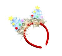 Zqxnt Celebrate Holiday With Unisex Christmas Tree Headband For Women Kids Christmas Accessory Youth Holiday Headgear