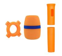Zqxnt Completely Microphone Covers Protections Set With Sponge Windshield &Slip Resistant Handle Sleeve Long Last Performances Antislip Microphone Sleeve