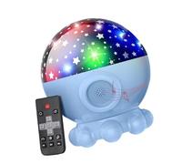 Zqxnt Creative Cephalopod Molded Night Light Projecting Sparkling Heaven Effect for Deck and Two Piece Various Indoor and Outdoor Applications Safe Light