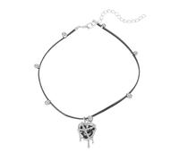 Zqxnt Dainty Necklace With Imprisoned Heart Pendant Neck Chain For Women's For Daily Wear And Gifting Elegant Heart Necklace