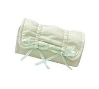 Zqxnt Elegant Bowknot Pencil Case 7.55x3.38x2.91Inch Large Pen Bag Pencil Pouches Travel Cosmetic Bag for Student Women Adult Travel Makeup Bag