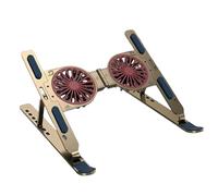 Zqxnt Ergonomic Black Myth Folding Laptop Risers With Turboes Cooling Fan And Dynamics Light For Any Setting