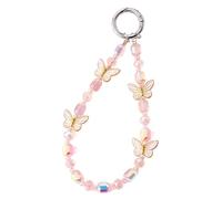 Zqxnt Fashion Cellphone Lanyard Strap Elegant Colorful Beaded Pendant Antilost Wrist Chain Jewelry Quick Install Phone Holder