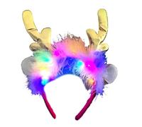 Zqxnt Festive Party Headband Merry Christmas Headdress Hair Hoop Holiday Celebration Headdress ChristmasEve Headpiece