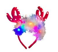 Zqxnt Festive Party Headband Merry Christmas Headdress Hair Hoop Holiday Celebration Headdress ChristmasEve Headpiece