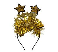 Zqxnt Five-pointed Star Shape Hair Hoop Live Broadcast Hair Holder New Year Party Costume Headwear For Children