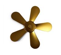 Zqxnt For Burner Heat Powered Modern Aluminum Wood Stove 5 Household Warm Efficient Fan Living Room Low Noise