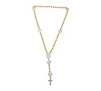 Zqxnt For Creative Sublimation Metal Pendant Long Chain Retro For Pendant Necklaces Jewelry Rosary Catholic Necklace For Women