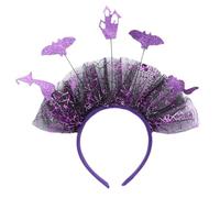 Zqxnt Gothic Mesh Hairband For Halloween Adult Kids Festival Party Headband Day Of The Death Headpiece Party Favor Accessory