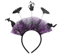 Zqxnt Gothic Mesh Hairband For Halloween Adult Kids Festival Party Headband Day Of The Death Headpiece Party Favor Accessory