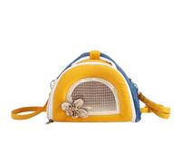 Zqxnt Hamsters Carriers Carrier Functional Pet Reliability Travel Out Bags Package Practical Bag Single Shoulder Pet Small