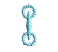 Zqxnt Interactive Pet Chew Toy For Dog Rubber Chewproof Design Teeth Hygiene Mental Stimulation Teeth Cleaning Rubber Dog Toy